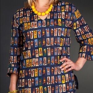 tracy Negoshian kaitlyn tunic Sz S‎